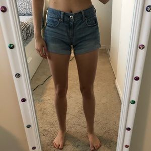 American Eagle Super Super Stretch Midi Shorts